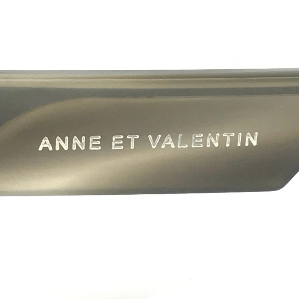 Anne & Valentin Eyeglasses Frames FREELANCE A26 Matte Brown Gray Horn 45-30-130